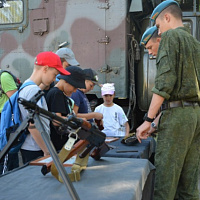 В гостях у брестских десантников
