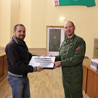 Чествование военнослужащих