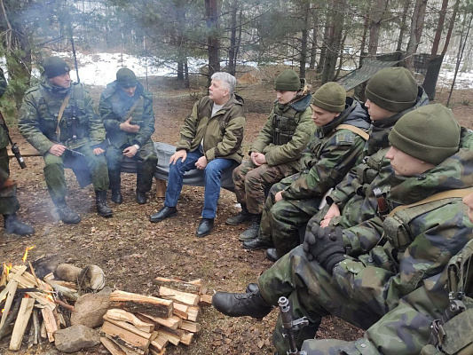 Воины-интернационалисты в гостях у военнослужащих
