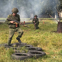 Очередной день сборов с выпускниками военных вузов прошёл в 72 ОУЦ
