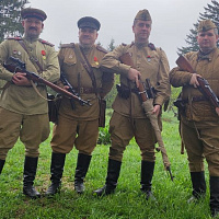 Представители Военной академии приняли участие в праздничных мероприятиях, посвящённых 9 Мая