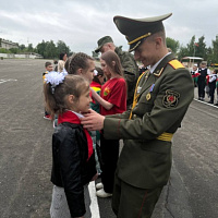 Церемония принятия в пионеры