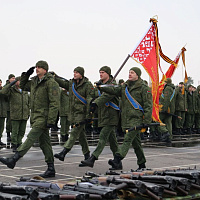 Торжественные ритуалы вручения оружия и военной техники военнослужащим