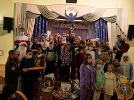 Рождественская сказка цвета хаки