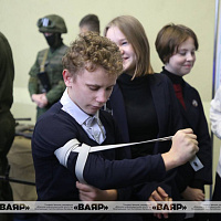 В Доме культуры Ганцевичей прошла военно-патриотическая акция «Готовы Родине служить»