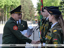 Финальный день смотра конкурса на лучший военно-патриотический клуб Вооружённых Сил