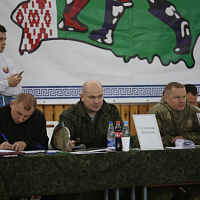 В Марьиной Горке завершился чемпионат Вооруженных Сил по армейскому рукопашному бою