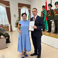 Торжественное собрание, посвященное 80-летию военного комиссариата Заводского района г. Минска