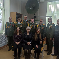 Военная кафедра БГАС отмечает годовой праздник