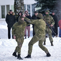 Гвардейцы совершили лыжный переход по памятным местам Витебщины