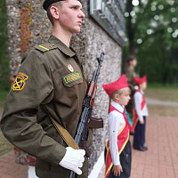 Митинг, посвящённый Дню освобождения Осиповичского района от немецко-фашистских захватчиков