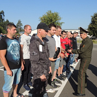 Проводы военнообязанных