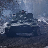 Проверка одного из танковых батальонов 19 омбр