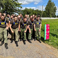 Смотр спортивно-массовой работы в 15 зрбр