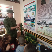 Открылся детский спортивно-патриотический лагерь