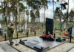 Личный состав инженерного полка СЗОК принимает участие в республиканском субботнике