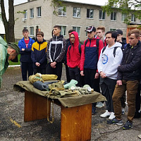 Военно-полевые сборы с учащимися 10-х классов школ города Бреста