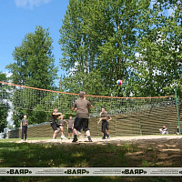 На базе 83 оиаэп продолжает работу военно-патриотический лагерь 