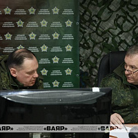 Министр обороны Беларуси посетил командный пункт Западного оперативного командования