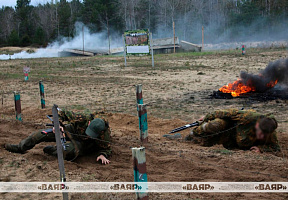 Продолжается состязание на лучшую разведывательную группу Вооруженных Сил Республики Беларусь