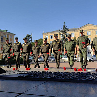 В Барановичах состоялся автопробег, посвященный Дню народного единства
