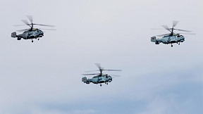 Треть полетных заданий противолодочных вертолетов СФ выполнили экипажи модернизированных машин Ка-27М