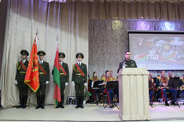 Праздничные мероприятия по случаю дня образования 361 боо (ЦОВУ)