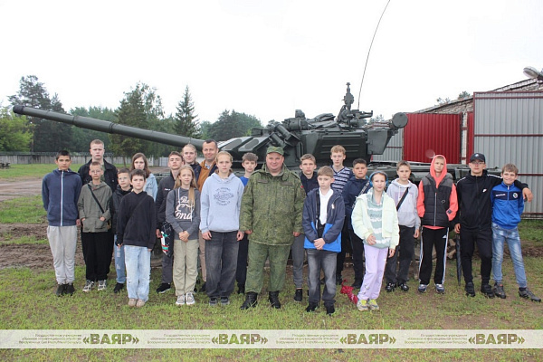 Продолжает работу военно-патриотический лагерь «Патриот» 