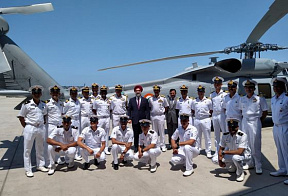 ВМС Индии прияли первые вертолеты MH-60R «Си Хок»