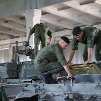 Подготовка к «Танковому биатлону» 