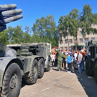 Продолжается работа по военно-патриотическому воспитанию