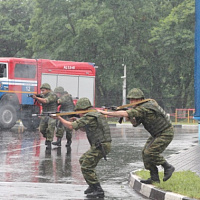 Завершилось КШУ с военнообязанными сил территориальной обороны Лунинецкого района
