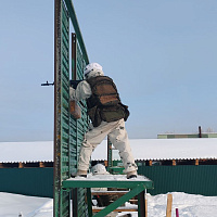 Гвардейцы 19 омбр отрабатывают задачи в рамках боевой подготовки 