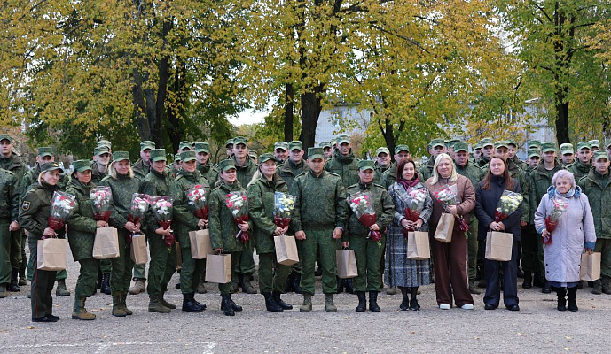  Поздравление женщин от военнослужащих 48-го отдельного батальона РЭБ