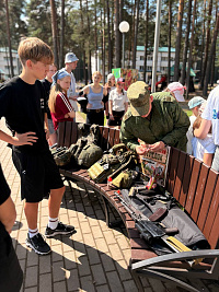 Воины-связисты продолжают проводить мероприятия военно-патриотической направленности