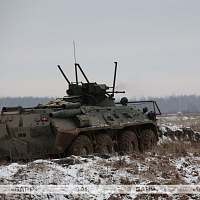 Подготовка к состязаниям на лучшего командира, наводчика, водителя БТР-82А СЗОК