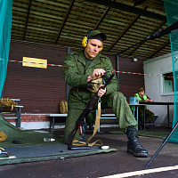 Белорусские военные спортсмены — лучшие стрелки IV военно-спортивных игр стран СНГ