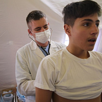 Военно-полевой госпиталь из Беларуси продолжает работу в Сирии