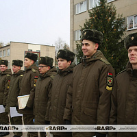 Чествование личного состава в Гродненском гарнизоне