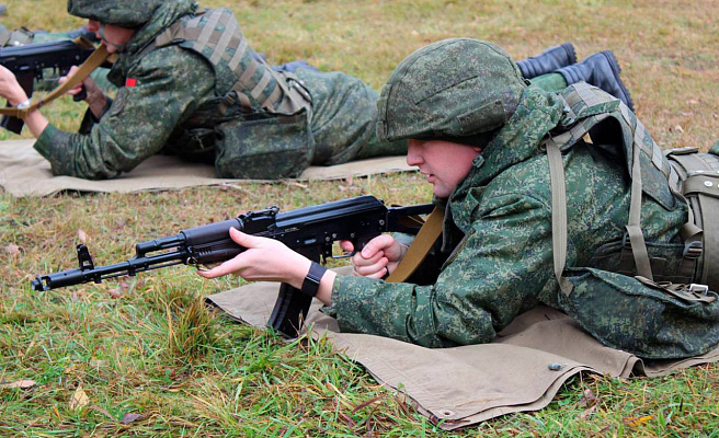 В воинских частях и соединениях проходят мероприятия боевой подготовки