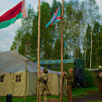 Гвардейцы 120 омбр участвуют в соревнованиях на лучшую разведгруппу СЗОК