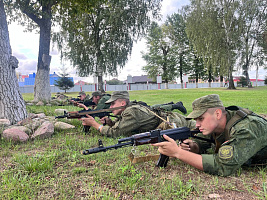 С военнослужащими 85-й бригады связи проведены занятия по огневой подготовке