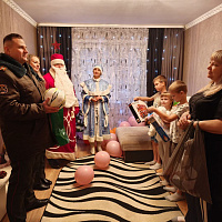 Военнослужащие 120 омбр приняли участие в акции «Наши дети»