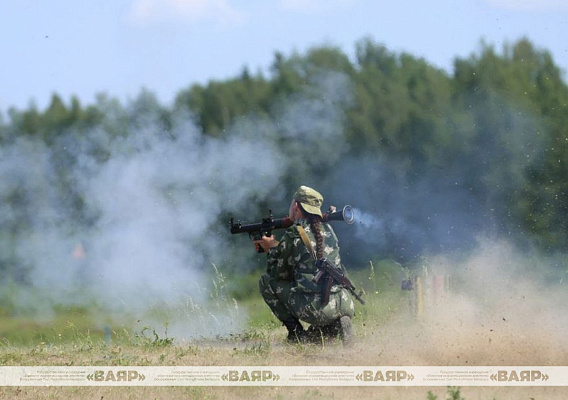 Завершилось испытание на право ношения нагрудного знака «Доблесть и мастерство»