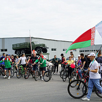 Военнослужащие 36 дмостбр приняли участие в велопробеге 