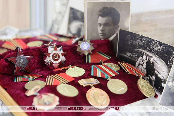 Тематическая выставка, посвященная 80-летию Победы в Великой Отечественной войне, проходит в ДМВС