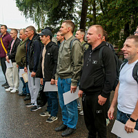 В 557 ибр завершились сборы с военнообязанными