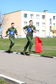 Контрольные занятия по физической подготовке с военнослужащими 65 автбр и 36 дмостбр