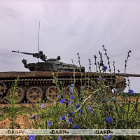 Военнослужащие танкового подразделения 19 омбр выполнили упражнение контрольных стрельб