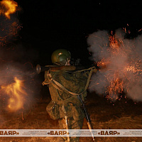 Комплексное тактическое занятие с боевой стрельбой с гвардейцами 120 омбр